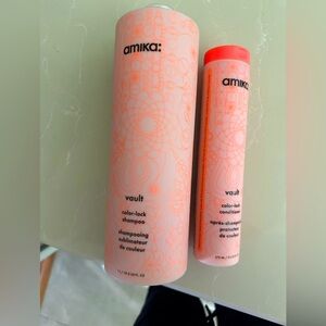 Amika Vault Shampoo and conditioner
